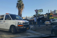 بالصور: اصابة متوسطة لفتى بحادث دهس وسط مدينة الرملة 